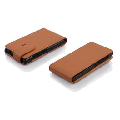 Huawei ASCEND G330 Flipfodral Skal (Brun)