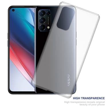 Oppo FIND X3 LITE Skal Fodral Case (Transparent)