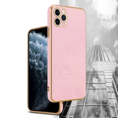 iPhone 11 PRO MAX Skal Fodral Case (Rosa)
