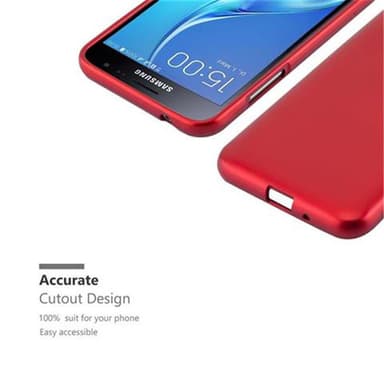 Skal Samsung Galaxy J3 2016 Fodral Case (Röd)
