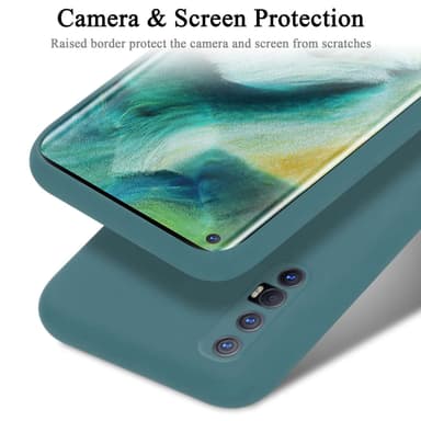 Oppo FIND X2 NEO Skal Fodral Case (Grön)