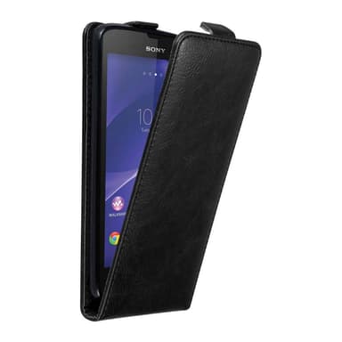 Sony Xperia T3 Flipfodral Skal (Svart)