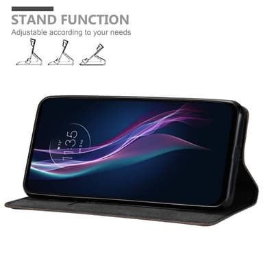 Motorola ONE FUSION+ Skal Fodral Case (Brun)
