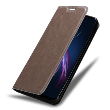 Motorola ONE FUSION+ Skal Fodral Case (Brun)