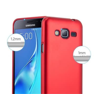 Skal Samsung Galaxy J3 2016 Fodral Case (Röd)