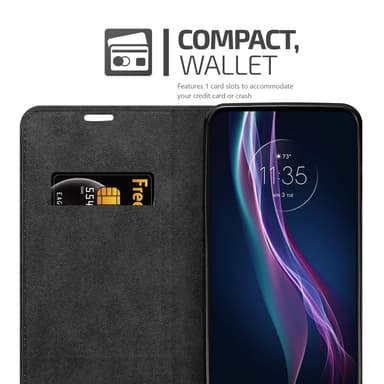 Motorola ONE FUSION+ Skal Fodral Case (Brun)