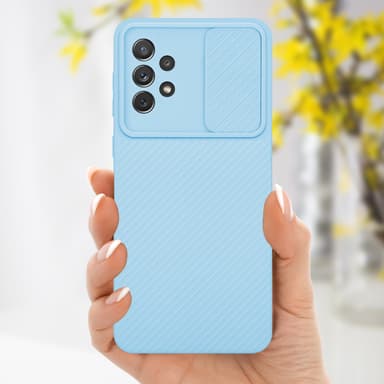 Skal Samsung Galaxy A72 4G / 5G Fodral Case (Blå)