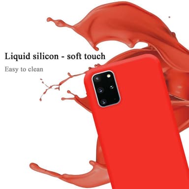 Samsung Galaxy S20 PLUS Skal Fodral Case (Röd)