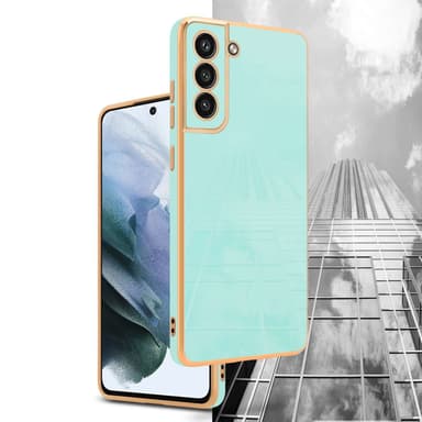 Samsung Galaxy S21 FE Skal Fodral Case (Grön)