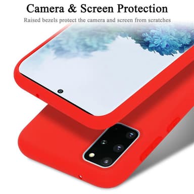 Samsung Galaxy S20 PLUS Skal Fodral Case (Röd)