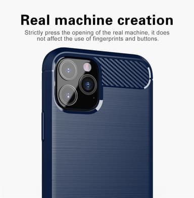 iPhone 11 PRO MAX Skal Fodral Case (Blå)