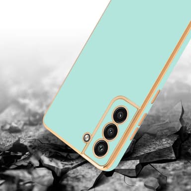 Samsung Galaxy S21 FE Skal Fodral Case (Grön)