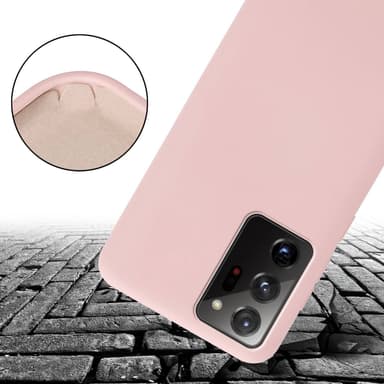Samsung Galaxy NOTE 20 PLUS Skal Fodral Kedja (Rosa)