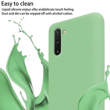Samsung Galaxy NOTE 10 Skal Fodral Kedja (Grön)