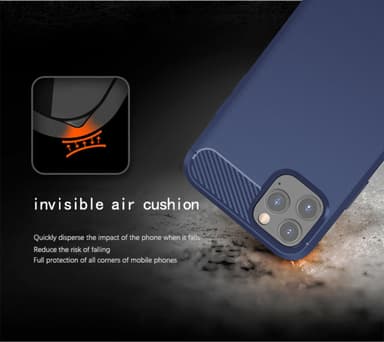 iPhone 11 PRO MAX Skal Fodral Case (Blå)