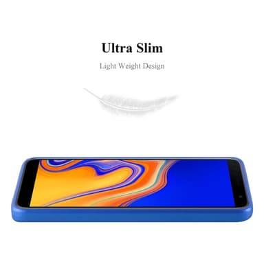 Skal Samsung Galaxy J4 PLUS Fodral Case (Blå)
