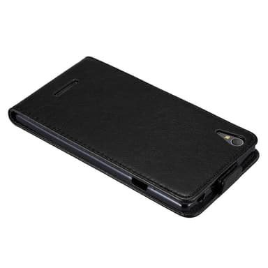 Sony Xperia T3 Flipfodral Skal (Svart)