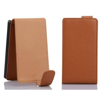 Huawei ASCEND G330 Flipfodral Skal (Brun)
