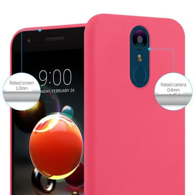 Skal LG K8 2018 / K9 2018 Fodral Case (Röd)
