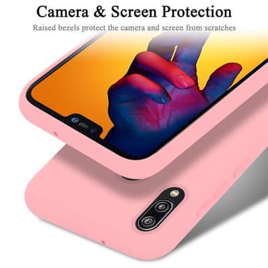 Huawei P20 LITE 2018 / NOVA 3E Skal Fodral Case (Rosa)