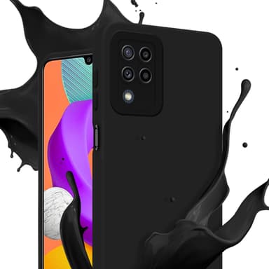 Samsung Galaxy M22 / M32 4G Skal Fodral Case (Svart)