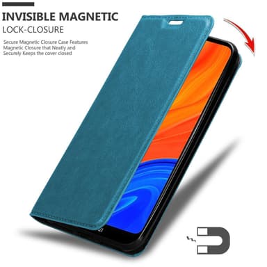 Huawei Y6S Skal Fodral Case (Turkos)