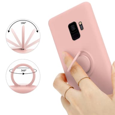 Skal Samsung Galaxy S9 Fodral Case (Rosa)