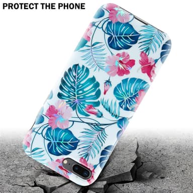 iPhone 7 PLUS / 7S PLUS / 8 PLUS Fodral Skal Blommor