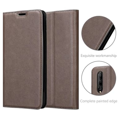 Huawei P SMART PRO Skal Fodral Case (Brun)