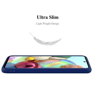 Skal Samsung Galaxy A71 5G Fodral Case (Blå)