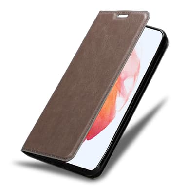 Samsung Galaxy S21 PLUS Skal Fodral Case (Brun)