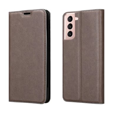 Samsung Galaxy S21 PLUS Skal Fodral Case (Brun)