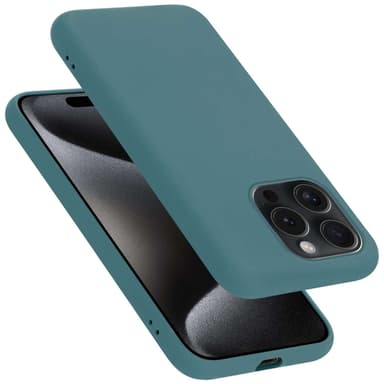 iPhone 15 PRO Skal Fodral Case (Grön)