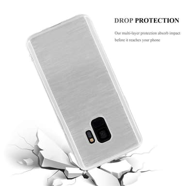 Samsung Galaxy S9 Skal Fodral Case (Silver)