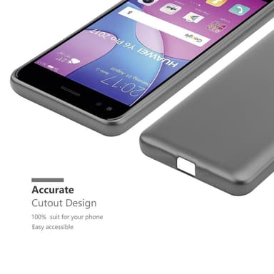 Skal Huawei Y6 PRO 2017 Fodral Case (Grå)