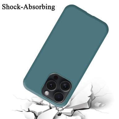 iPhone 15 PRO Skal Fodral Case (Grön)