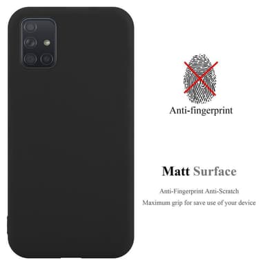 Skal Samsung Galaxy A51 4G / M40s Fodral Case (Svart)