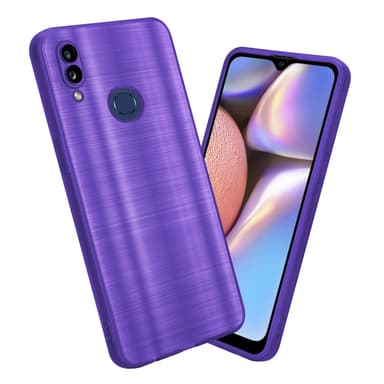 Samsung Galaxy A10s / M01s Skal Fodral Case (Lila)