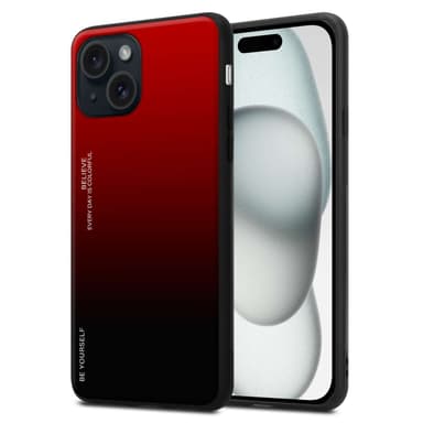 iPhone 15 Skal Fodral Case (Svart)