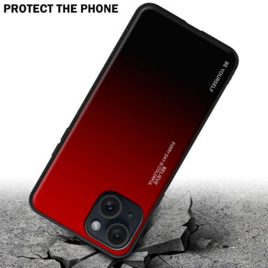iPhone 15 Skal Fodral Case (Svart)