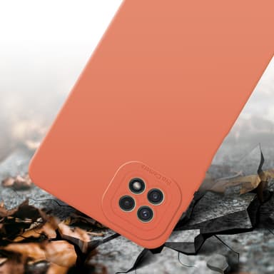 Samsung Galaxy A22 5G Skal Fodral Case (Orange)