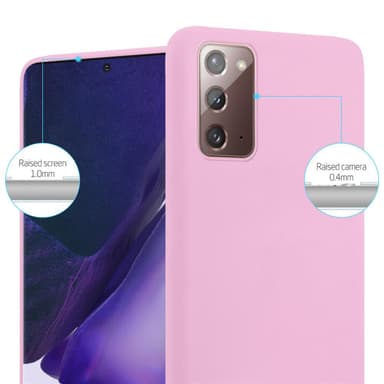 Skal Samsung Galaxy NOTE 20 Fodral Case (Rosa)