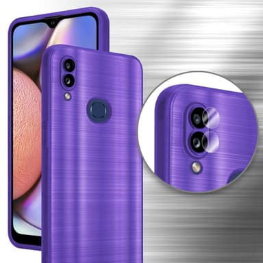 Samsung Galaxy A10s / M01s Skal Fodral Case (Lila)