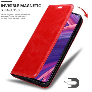 Oppo R17 PRO Skal Fodral Case (Röd)