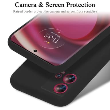 Motorola EDGE 30 FUSION Skal Fodral Case (Svart)