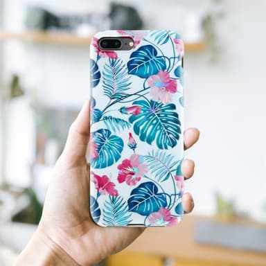 iPhone 7 PLUS / 7S PLUS / 8 PLUS Fodral Skal Blommor