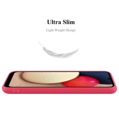 Skal Samsung Galaxy A02s Fodral Case (Röd)