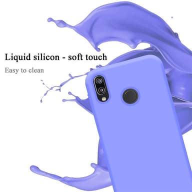 Huawei P20 LITE 2018 / NOVA 3E Skal Fodral Case (Lila)