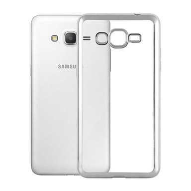 Samsung Galaxy GRAND PRIME Skal Fodral Case (Silver)