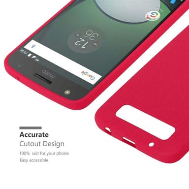 Skal Motorola MOTO Z PLAY Fodral Case (Röd)